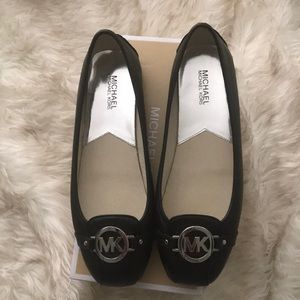 Michael Kors Fulton Moc in Black Leather